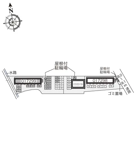 ★手数料０円★小田原市矢作　月極駐車場（LP）